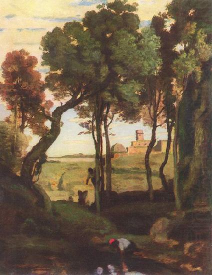 Jean-Baptiste Camille Corot Castelgandolfo china oil painting image